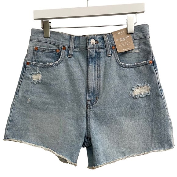 Madewell Pants - Madewell The Momjean Short Size 27